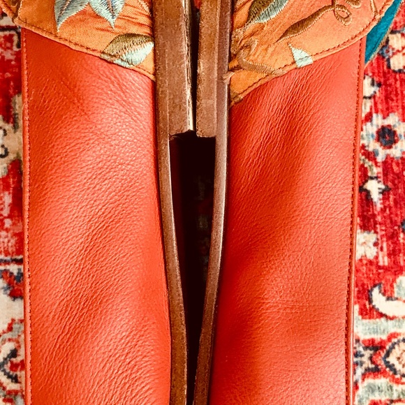 Cydney Mandel L’Opera Persimmon Ballerina Flats 9 - Picture 11 of 11